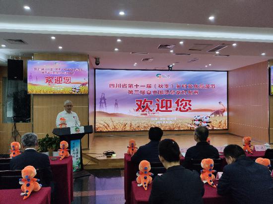 四川省第十一屆秋季鄉村文化旅游節暨第三屆自貢國際恐龍燈光節 打造文化盛宴，助推文旅融合